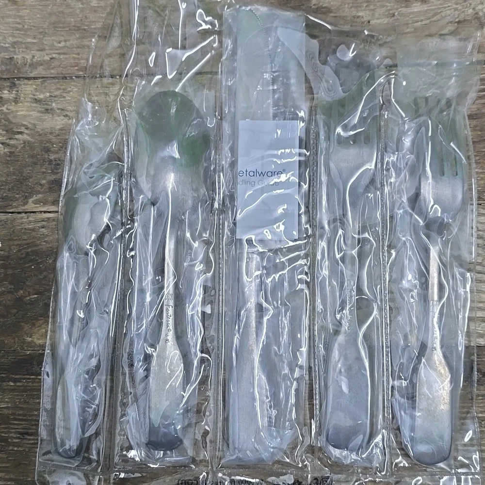 ♥️BUT 2 GET 1 FREE  FORTESSA Ashton 18/10 Stainless Steel Flatware, 5 Piece